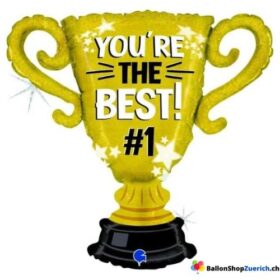Pokal Gold YOU'RE THE BEST! #1 - Championship Trophy Folienballon Sport Motto Party Ballon Kinder Geburtstag Party Dekorationen1.jpg Pokal Gold YOU'RE THE BEST! #1 - Championship Trophy Folienballon Sport Motto Party Ballon Kinder Geburtstag Party Dekorationen