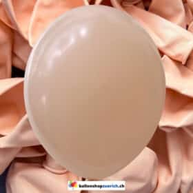 Hautfarbe Beige Luftballons Heliumballons 1A Qualität Natur Kautschuk Gummi Ballons