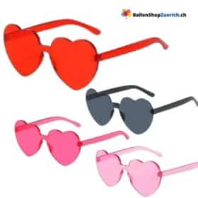 Herzbrillen Party Bride to be - Team Bride Brillen Bachelorette Dekoration Sommerparty Love Liebe