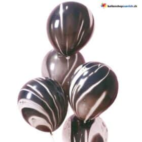 Luftballons 5 Stück Set Marmor Ballons Latex Bunt Geburtstag Dekor Hochzeitsdekorationen