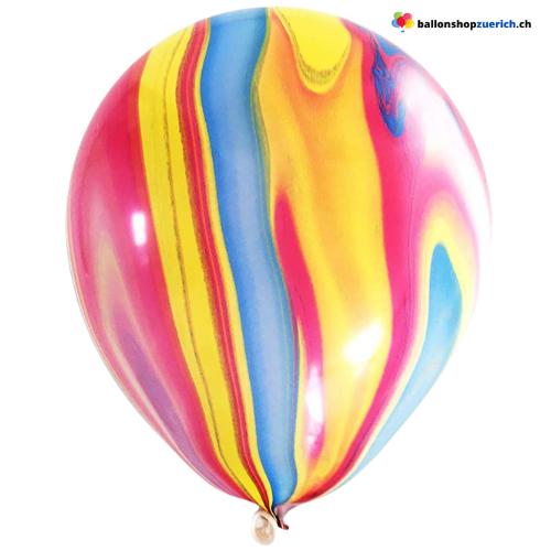 Luftballons 5 Stück Set Marmor Ballons Latex Bunt Geburtstag Dekor Hochzeitsdekorationen