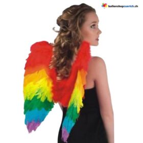 Rainbow Flügel Regenbogen Pride Gay LGBIQ* Dekorationen für Gay Pride Rainbow Party Engelkostüm CSD