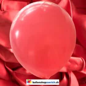 Globos de helio suaves color pastel macarrón rojo, látex 100 % caucho natural
