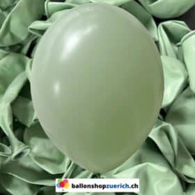 Мягкие зеленые воздушные шары, наполненные гелием, качество 1A, изготовлены из натурального каучука, 100% биоразлагаемый латекс