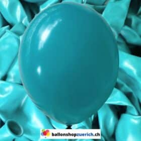 Balões turquesa, balões de hélio, qualidade 1A, balões de borracha natural, látex 100% biodegradável