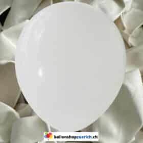 Globos de helio suaves color pastel macarrón blanco, látex 100 % caucho natural