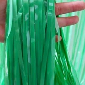 1x2m Lametta Macaron Pastell Grün Party Dekoration Geburtstag Dekoration Geburtstag Foto Zone Vorhang