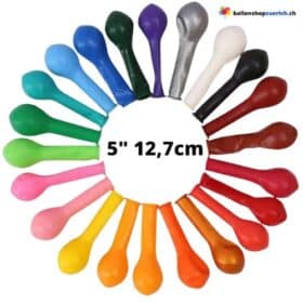 50 Stück kleine, Latex Natur Kautschuk Luftballons