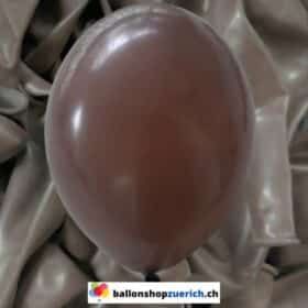 Braun Luftballons Heliumballons 1A Qualität Natur Kautschuk Gummi Ballons 100% abbaubar Latex