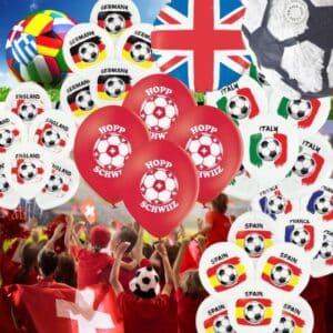 Fussball Em WM Luftballons Dekoration