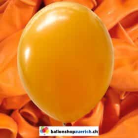 Honiggelb Luftballons Heliumballons 1A Qualität Natur Kautschuk Gummi Ballons 100% abbaubar Latex