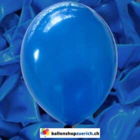 Königsblau Luftballons Heliumballons 1A Qualität Natur Kautschuk Gummi Ballons 100% abbaubar Latex