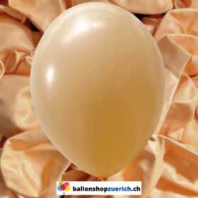 Lachs Luftballons Heliumballons 1A Qualität Natur Kautschuk Gummi Ballons 100% abbaubar Latex