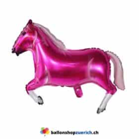Luftballon Pferd Pink Kinderparty Dekoration