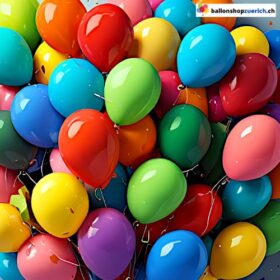 Luftballon Set 5 oder 10 Stück Bunte Luftballone 30cm oder 45 cm