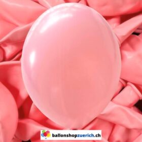 Rosa Luftballons Heliumballons 1A Qualität Natur Kautschuk Gummi Ballons 100% abbaubar Latex