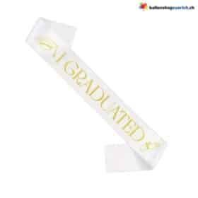 I Graduated Weiss Gold