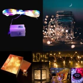 Led Lichterkette 2m Multicolor Batteriebetrieben