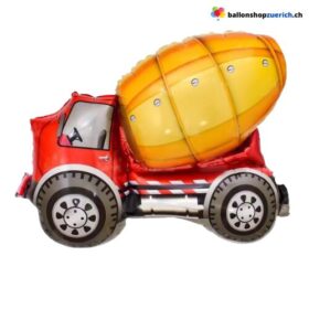 Baustelle Betonmischer Luftballons Heliumballons Lastwagen