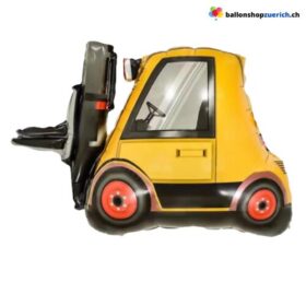 Baustelle Stapler Luftballon Heliumballon