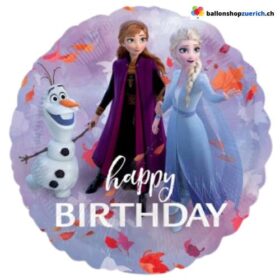 Frozen 2 - Happy Birthday Elsa Eisprinzessin- Disney Luftballon Folie