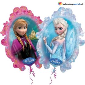 Frozen Elsa Eisprinzessin Spiegel Doppelseitig - Disney Luftballon Folie