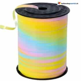 Grosse Rolle Ballonschnur Regenbogen