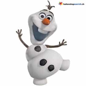 Ballon en aluminium Olaf, Reine des Neiges et Bonhomme de Neige, décoration de Noël hivernale à l'hélium, ballon pour enfants