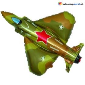 Militär Flugzeug Ballon Dekoration Folien Ballon Luftballon