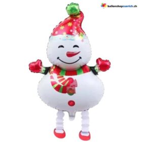 Schneemann Airwalker Folien Heliumballon