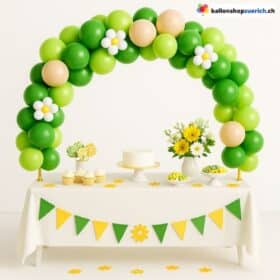 Verstellbarer Leicht-Metall Bogen Tischständer Ballonbogen