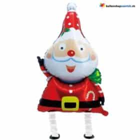 Weihnachtsmann Niklaus Airwalker Folien Heliumballon