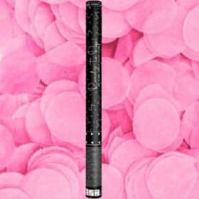 Огромная конфетти-пушка, готовая взорваться! — для вечеринки по случаю определения пола ребенка (мальчик или девочка) с розовым или голубым конфетти