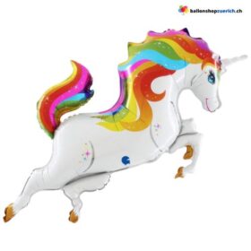 Luftballon Riesen Einhorn Regenbogen Unicorn Folien Ballon