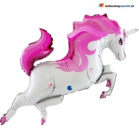 Luftballon Riesen Einhorn Rosa Unicorn Folien Ballon