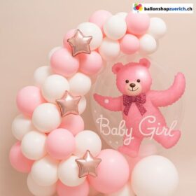 52 Stück Set Baby Boy Girl Rosa Weiss