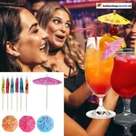 Cocktail Dekoration Sonnenschirm Sommer Party