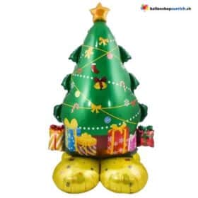Grosser Weihnachtsbaum Tannenbaum Folienballon Stand Dekoration Luftballon Weihnachten