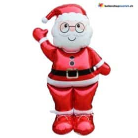 Giant Santa Claus Foil Balloon Stand Decoration Balloon Christmas