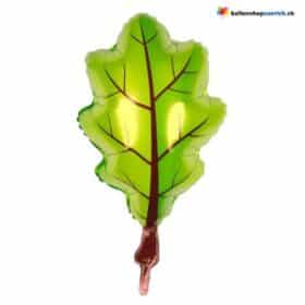 Grünes Eichenblatt Blatt Pflanze Herbst Thema Party Dekorationen Folie Ballon Luftballon