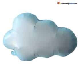 Globo azul, globo de aluminio para fiesta de cielo de nubes, decoración para baby shower, mejores deseos, globo para niña y niño para baby shower