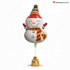 Pupazzo di neve Palloncino Natale Inverno