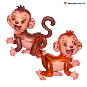 3D фольгированные воздушные шары в виде обезьянок, мультяшные воздушные шары, игрушка для детей, украшение