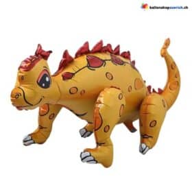 3D Dinosaurier Dino 10 Gelb Folie Luftballons Cartoon Ballon Kinder Spielzeug Dekoration