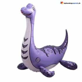 3D Dinosaurier Dino 9 Violett Folie Luftballons Cartoon Ballon Kinder Spielzeug Dekoration