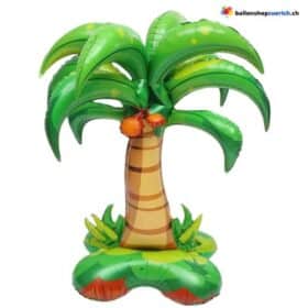Подставка для пальмы, воздушные шары, украшение для летней вечеринки, фольга