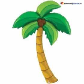 Гигантский воздушный шар в виде пальмы, наполненный гелием, для летней вечеринки, празднования дня рождения, фольгированный воздушный шар, наполненный гелием