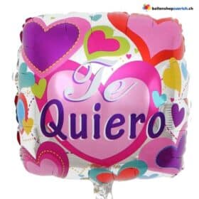 Te Quiero Herzen Valentinstag Love Liebe Folie Luftballon Hochzeit Geburtstag Party
