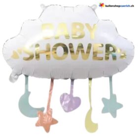 Babyshower - Wolke Dekoration Helium Luftballon Party Folieballon Genderparty