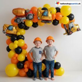 Ballon Girlanden Baustellen-Set 111-teilig